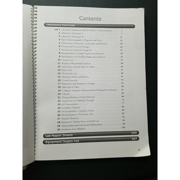 Abeka Chemistry Precision And Design Lab Manual Teacher Key And Student Lab Book - Picture 4 of 5